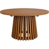 Lane 31" Round Outdoor Coffee Table in Teak Wood