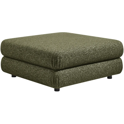 Jubilee Ottoman in Olive Green Fabric