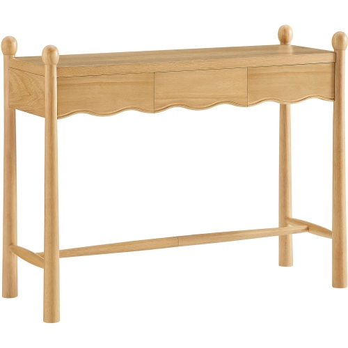 Darcy 44" Console Table in Oak Brown Wood