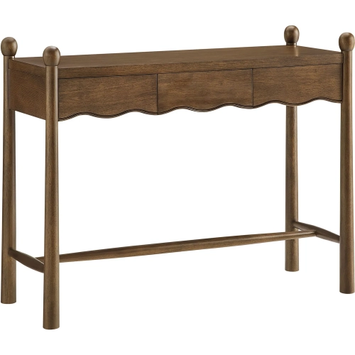 Darcy 44" Console Table in Walnut Brown Wood