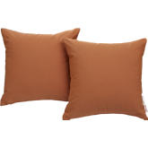 Summon 2 Piece Outdoor Patio Pillow Set in Tuscan Sunbrella Fabric