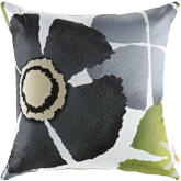 Modway Outdoor Patio Pillow in Botanical Floral Fabric