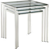 Nimble Nesting Table in Silver