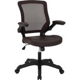 Veer Office Chair in Brown Leatherette