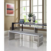 Gridiron Bench Set of 3 (2) 60", (1) 19.5" in Stainless Steel