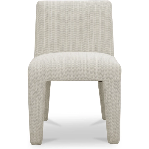 Verona Outdoor Dining Chair in Cream Off White Fabric