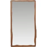 Ellis 40" Mirror in Brown Finish Acacia Wood