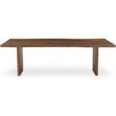 Lila 98" Dining Table in Live Edge Acacia Wood