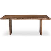 Lila 78" Dining Table in Live Edge Acacia Wood