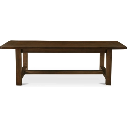 Wilson 98" Dining Table in Warm Brown Acacia Wood