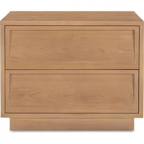 Hudson Nightstand in Natural Finish Wood