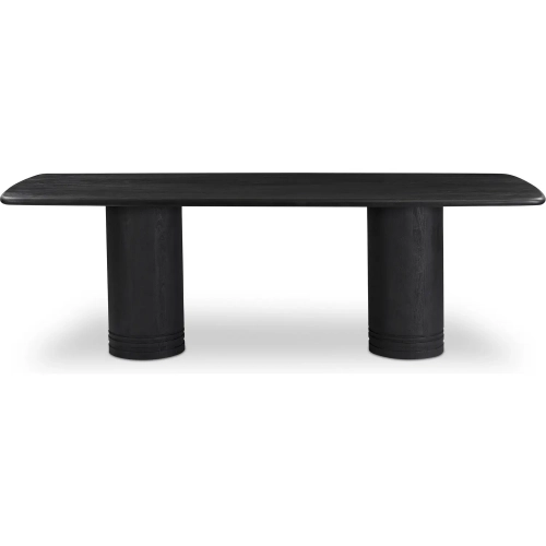 Daphne 96" Dining Table in Black Acacia Wood