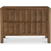 Roland Nightstand in Brown Finish Wood