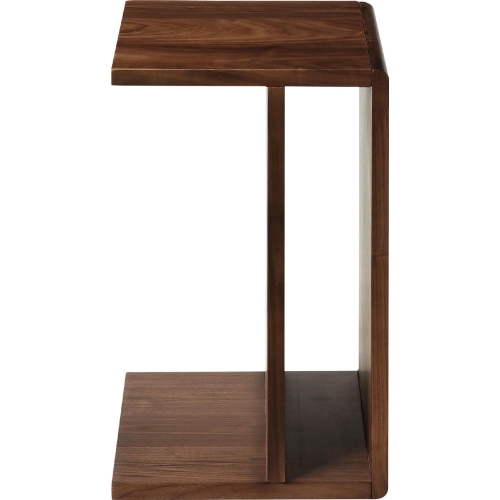 Hiroki Side Table in Matte Finish Walnut