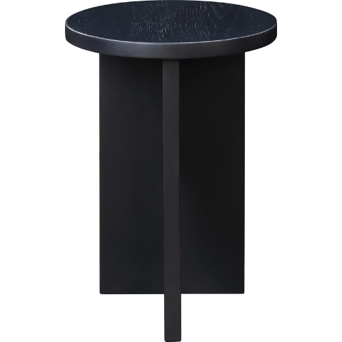 Grace Side Table in Black Finish Oak