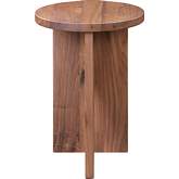 Grace Side Table in Natural Finish Walnut
