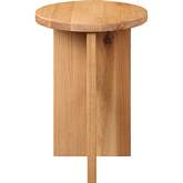Grace Side Table in Natural Finish Oak
