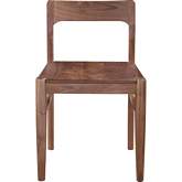 Owing Dining Chair in Natural Finish Walnut (Set of 2)