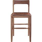 Owing Counter Stool in Walnut Wood