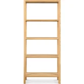 Nolan Bookcase in Natural Finish Wood