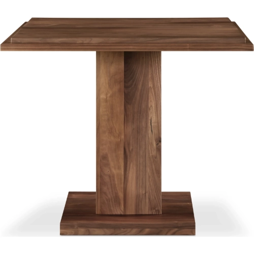 May Cafe Table in Walnut Brown Wood