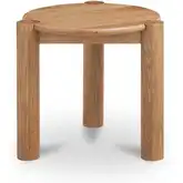 Jack Side Table in Brushed Natural Oak Wood