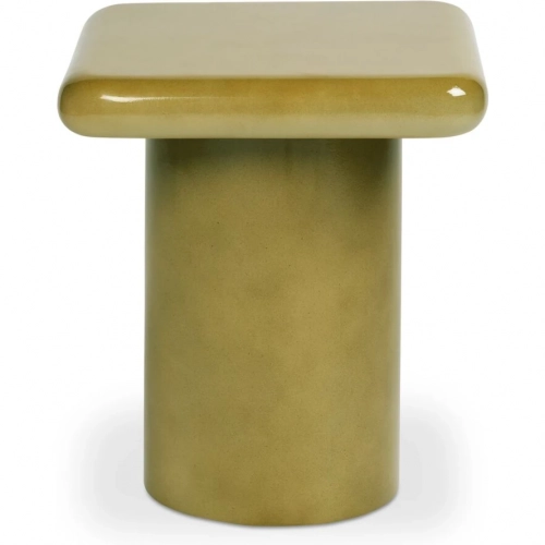 Daisy Side Table in High Gloss Green