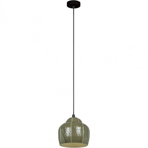 Vida Ceiling Pendant Lamp in Green Steel