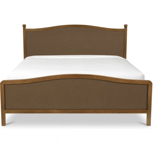 Eve King Bed in Brown Tatami Matt & Wood