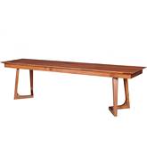 Godenza Bench in Solid Walnut