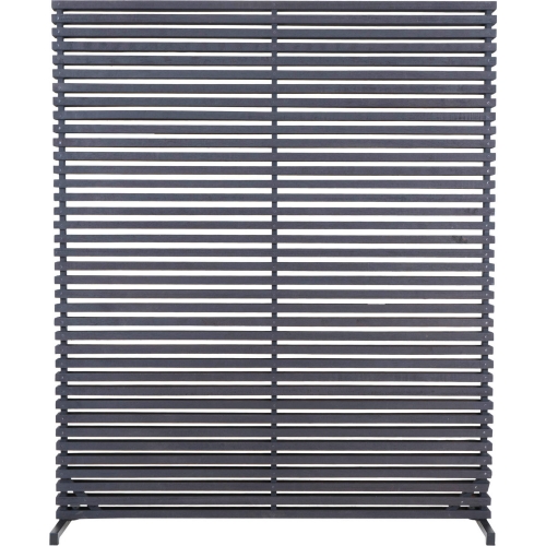 Dallin Room Screen in Black Wood