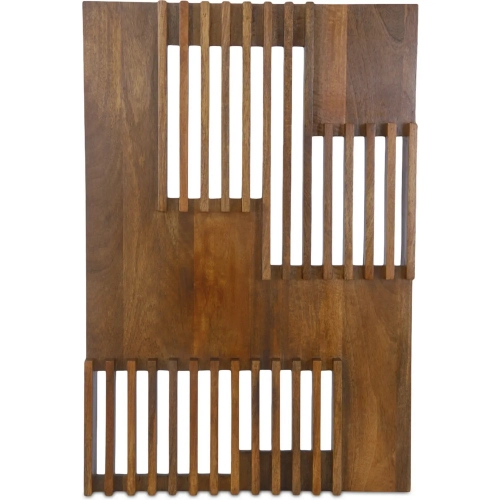 Innis Wall Art in Brown Mango Wood