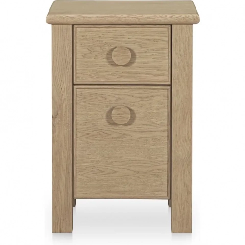 Loren 18" Nightstand in Natural Oak Wood