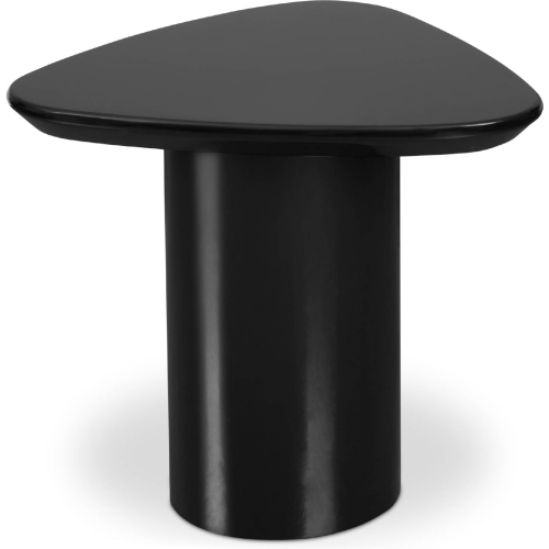 Eden Accent Side Table Black Lacquer