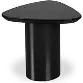Eden Accent Side Table Black Lacquer