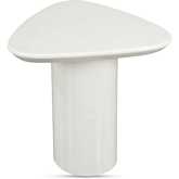 Eden Accent Side Table Ivory Lacquer