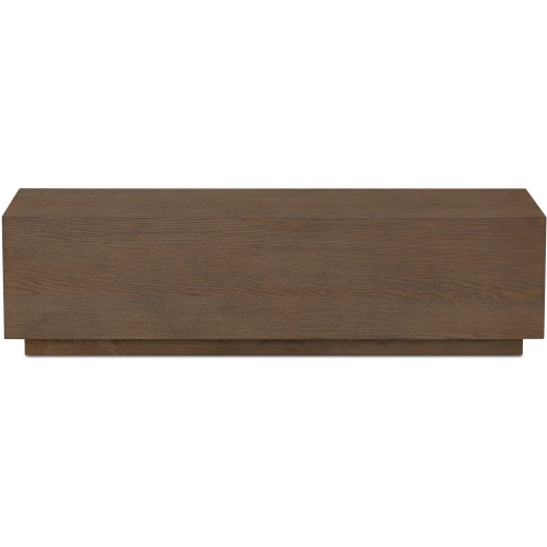 Sawyer Coffee Table in Dark Brown Oak Wood