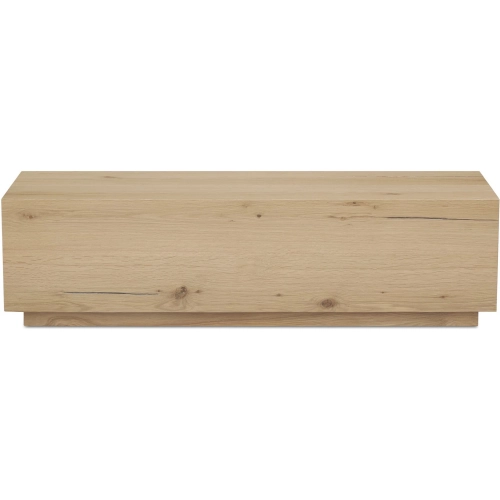 Sawyer Coffee Table in Cracked Rustic Oak Wood