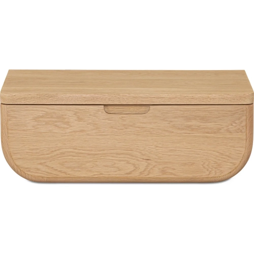 Hettie Floating Nightstand in Natural Oak Finish
