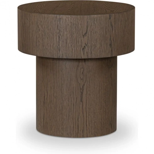 Corey Side Table in Dark Brown