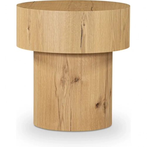 Corey Side Table in Cracked Rustic Oak
