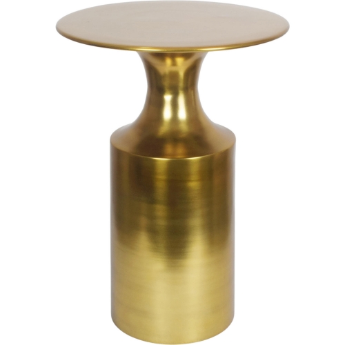 Rassa Side Table in Polished Gold