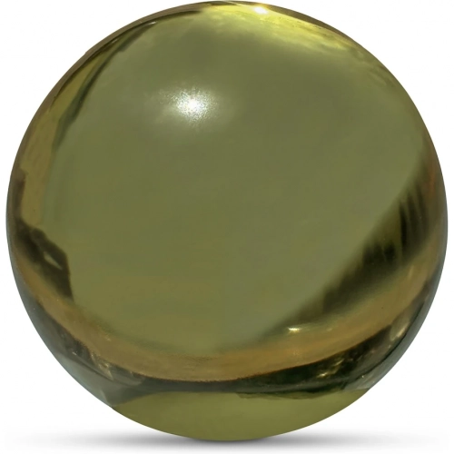 Bonn Decorative Object in Olive Green Cast Glass