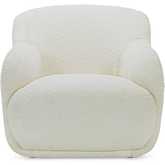 Stevie Accent Lounge Chair in Cream Fabric