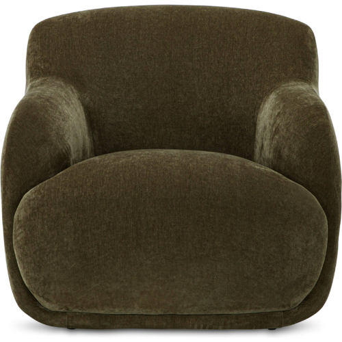 Stevie Accent Lounge Chair in Cedar Green Fabric