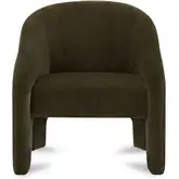 Tuva Accent Chair in Cedar Green Fabric