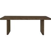 Monterey 84" Dining Table in Aged Brown Pine