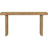 Monterey Console Table in Rustic Blonde Pine Wood
