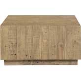 Jasper Coffee Table in Natural Finish Reclaimed Pine Wood