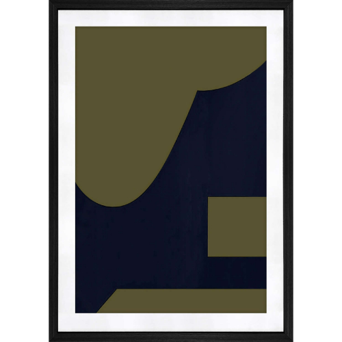 Sola 1 Abstract Framed Print in Multicolor